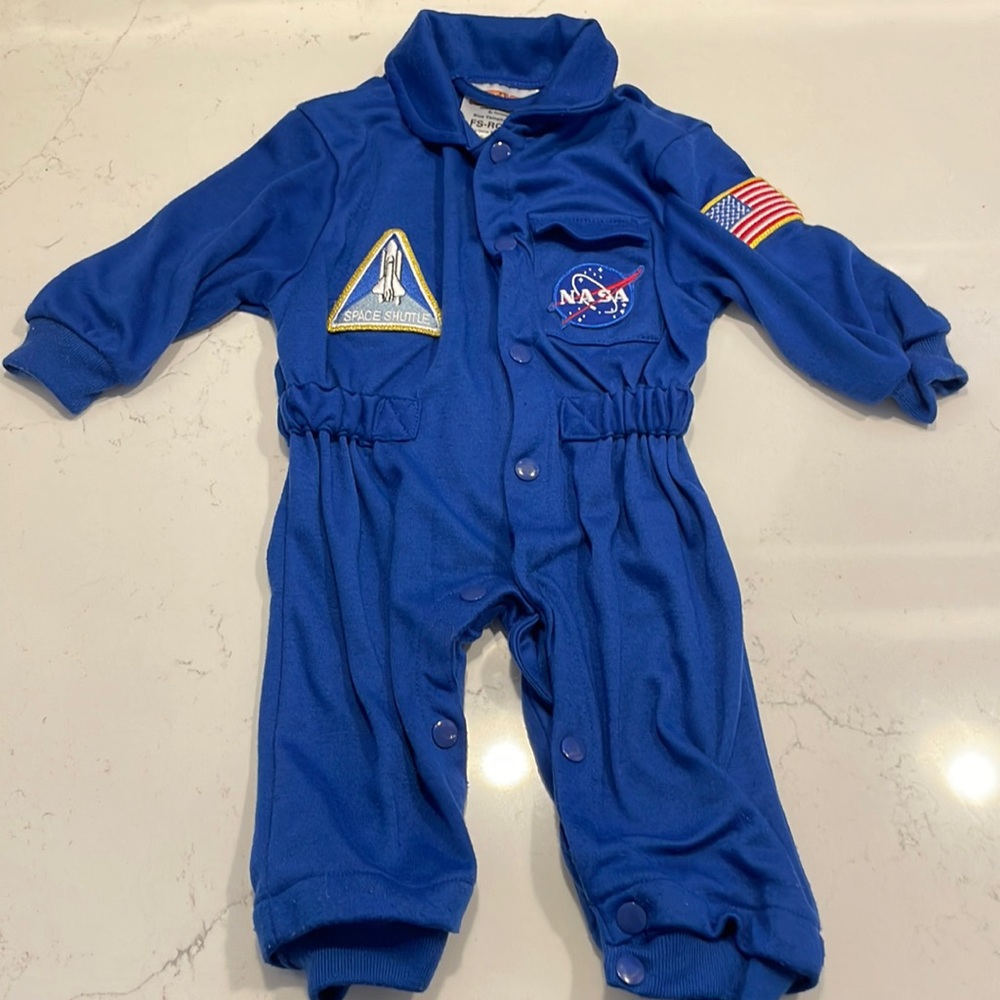 Baby boy astronaut costume